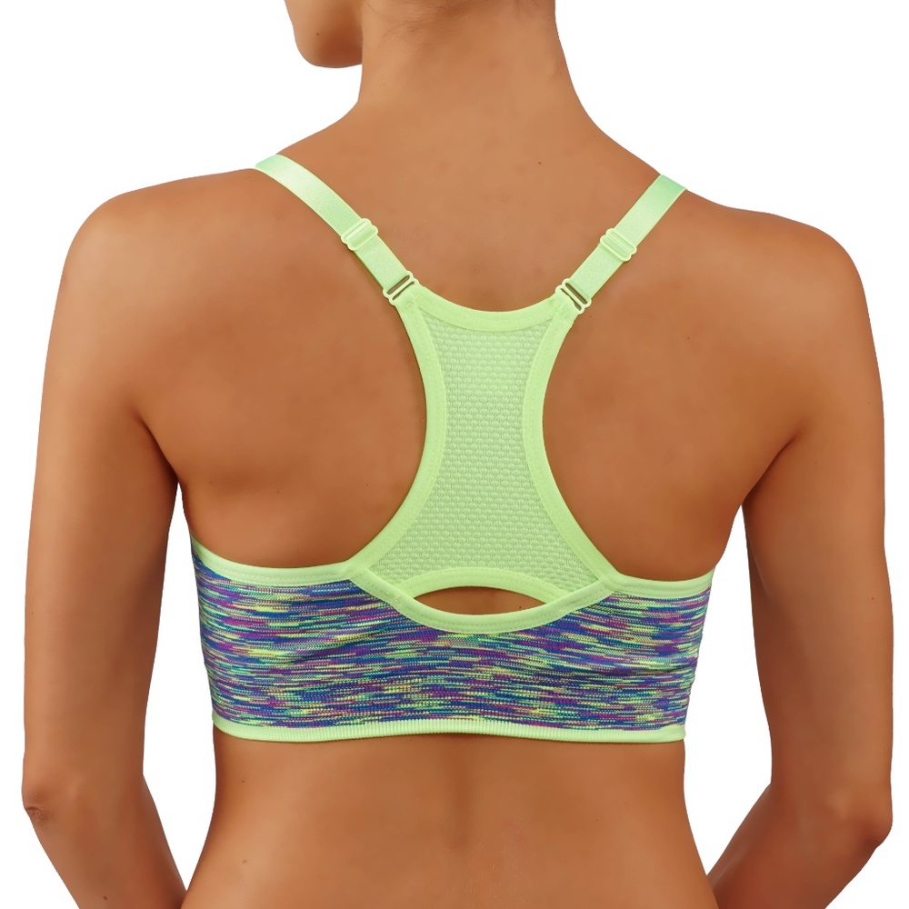 Sports Bra with breathable racer back - Picture 2 of 3